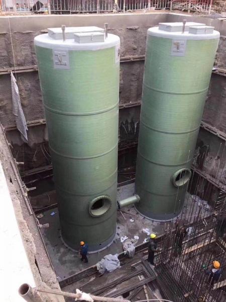台州重庆OPPO智能生态科技园安装一体化污水提升泵